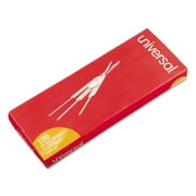 Universal Self-Adhesive Paper and File Fasteners, Two Inch Capacity, 100/Box -UNV81004